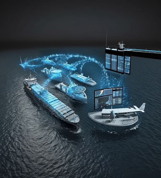 Contact NMG Marine - ship at sea